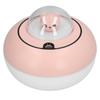 300ml LED Desk Humidifier White Pink USB Powered Mute Colorful Large Capacity Air Humidifier for Home Office