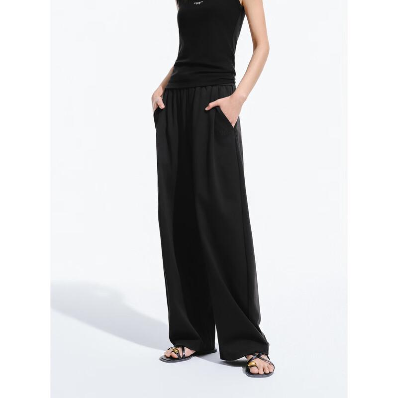 PEACEBIRD Damen High-Waist Loose Knit Casual Hose