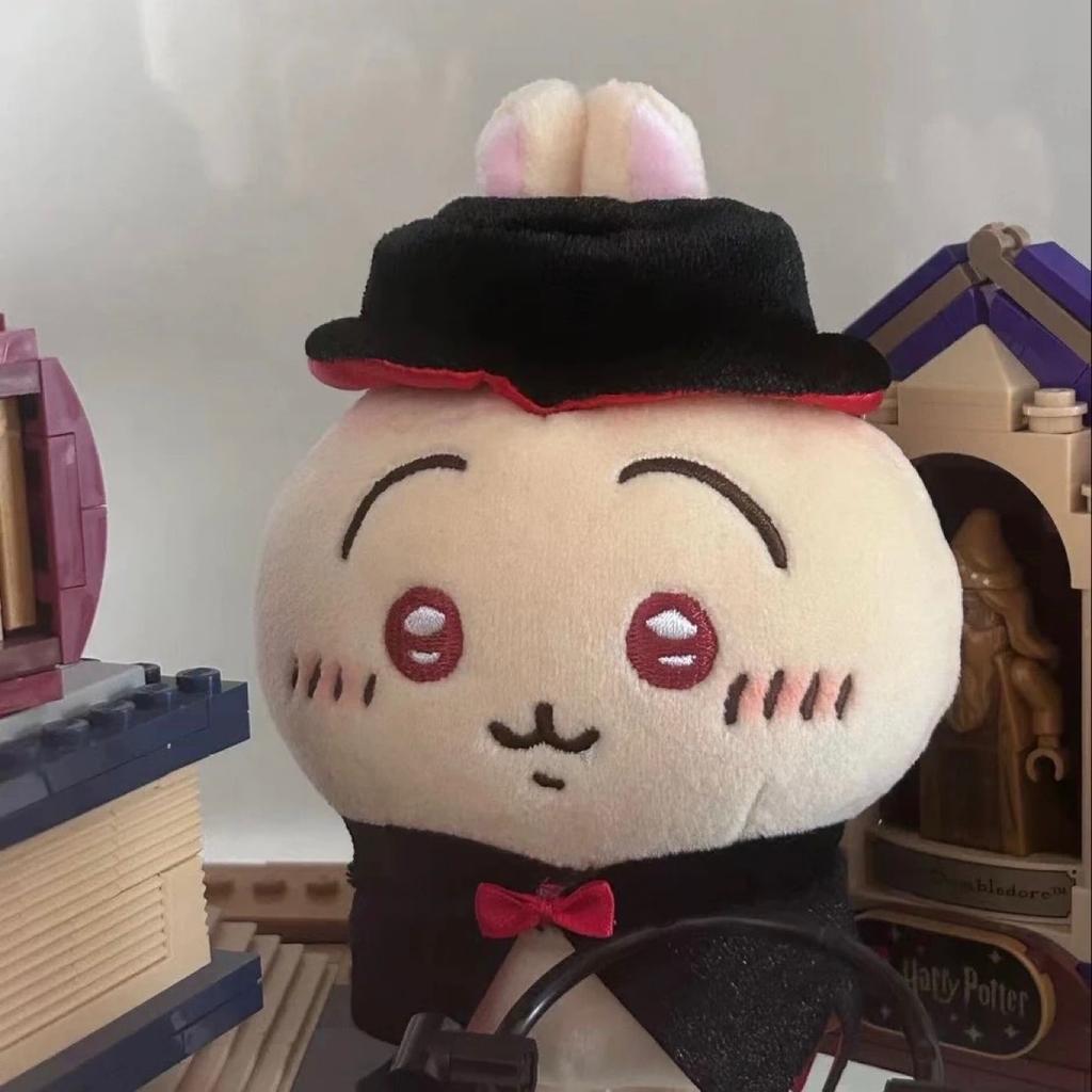Usachi Chiikawa Animated Plush Doll Usagi Cute Sucking Halloween Pumpkin Usagi Pendant Baby Pendant Child Friend Gift