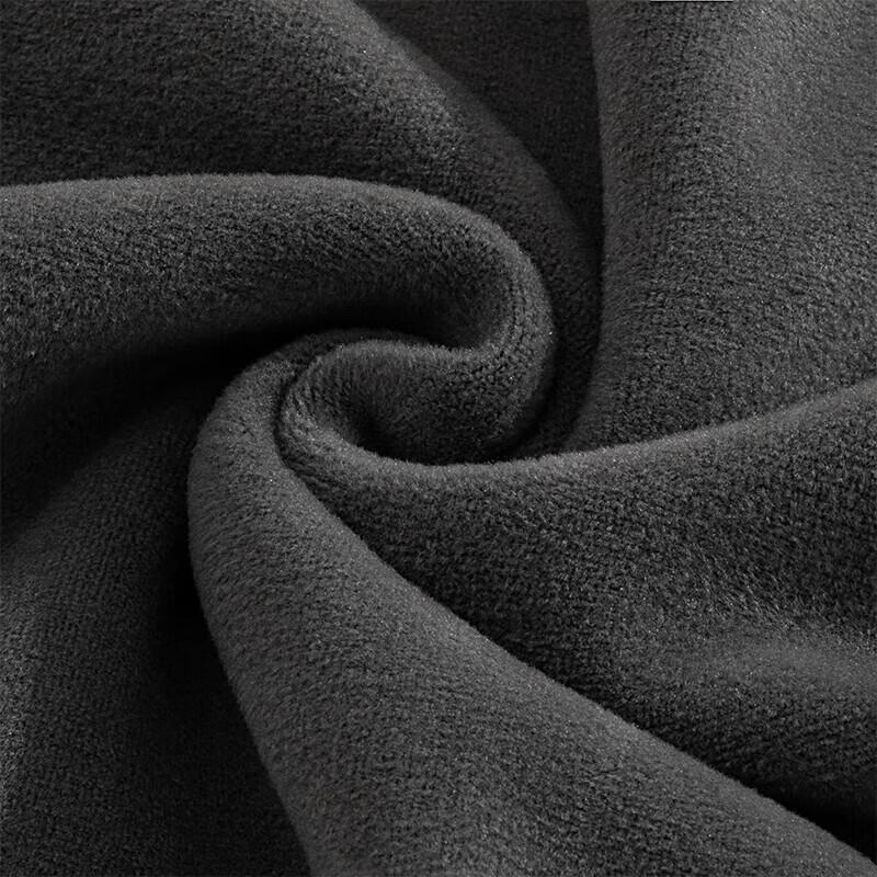 GENIOLAMODE Men's Fleece Lined Heavyweight Crewneck Sweatshirt with Smiling Face Print