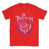 Men Vtg Trivium Band T Shirt  Cotton Clothing Vintage Short Sleeve Round Neck Tee Shirt Birthday Gift TShirt