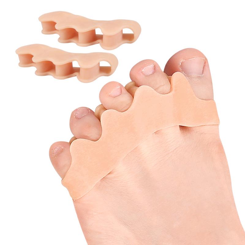 Adult & Children's Hallux Valgus Five-Toe Separator Foot Corrector for Overlapping Toes