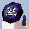 Melbourne Storm Printed 5?Fold Mini Umbrella 8?Rib Windproof Compact Umbrella For Women Pocket Carry