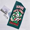 1pc Football23 Beach Towel with Custom Name, Beach/Swimming/Bath/Picnic/Camping Towel, Suitable for Seaside Beaches