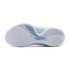 New LiNing Shining Anti Slip Wear Resistant Low Top Basketball Shoes Men's White Blue ABPU001-3