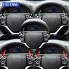 ABS Sport Trim For Honda Civic 2012 2013 2014 2015 Steering Wheel Shift Paddle Extensions Auto Interior Mod Parts