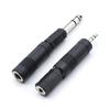 Headphone Adapter Jacks 3.5mm To 6.35mm or 6.35mm To 3.5mm Sound Stereo Adapter Headphone Sound Jacks Plug Converter Set