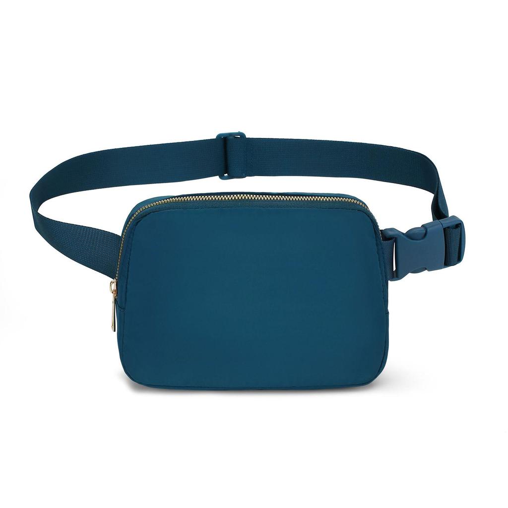 Unisex Waterproof Nylon Waist and Crossbody Bag for Outdoor Sports & Running