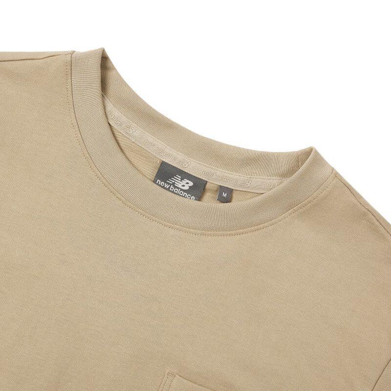 New Balance T Shirt Unisex Beige 5ED26211-LBE