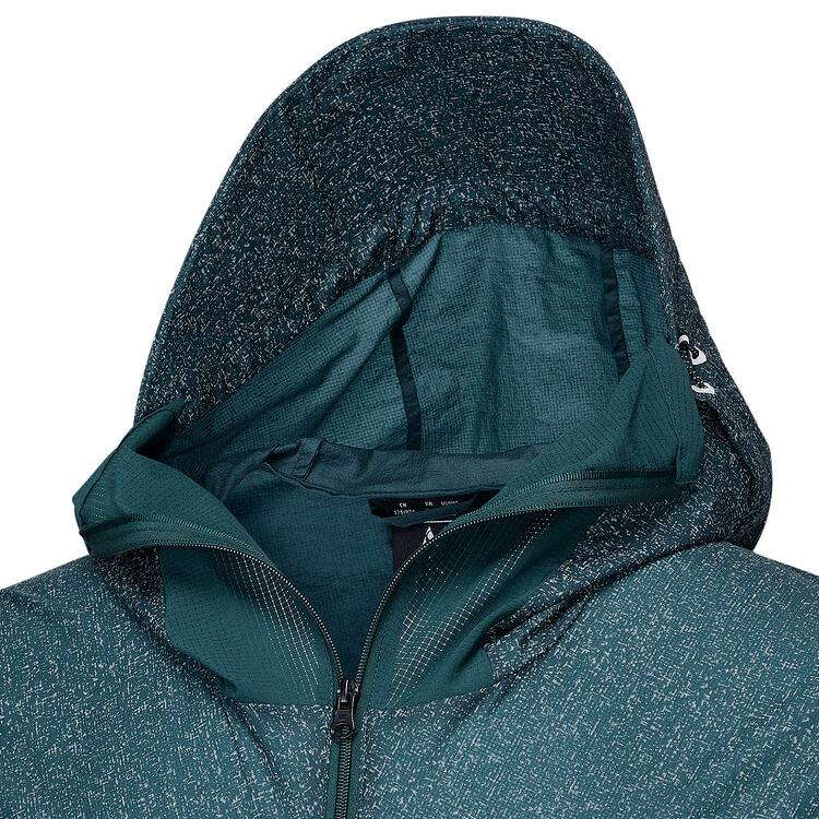 Skechers Hooded Fashion Soft Sports Long Sleeve Jacket Unisex Jacket Yellow Pine-Green P225U028-02A2