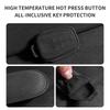 Leather Car Key Case for Toyota Prius Camry Corolla CHR C-HR RAV4 Land Cruiser 2/3 Button Keychain Suede Accessories