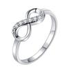 Korean Style Inverted Diamond Alloy Ring: Luxurious & Versatile Women's Jewelry