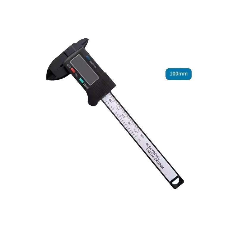 

0-150mm electronic vernier caliper, carbon fiber dial vernier caliper, micrometer, digital scale. Batteries are not included