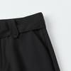Men's Spring 2026 Casual Trousers - Korean Style, Non-Iron, Loose Tapered Suit Pants with Half Elastic Waist