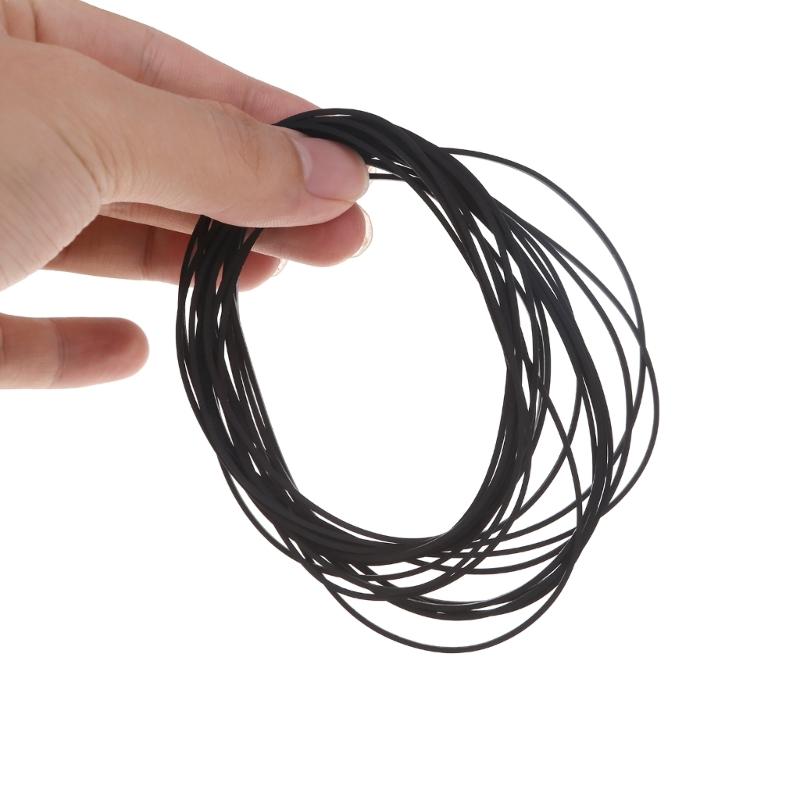20pack Universal 105-135mm Mix Cassette Tape Machine Belt New Assorted Common Belt for Recorders DVD Drive