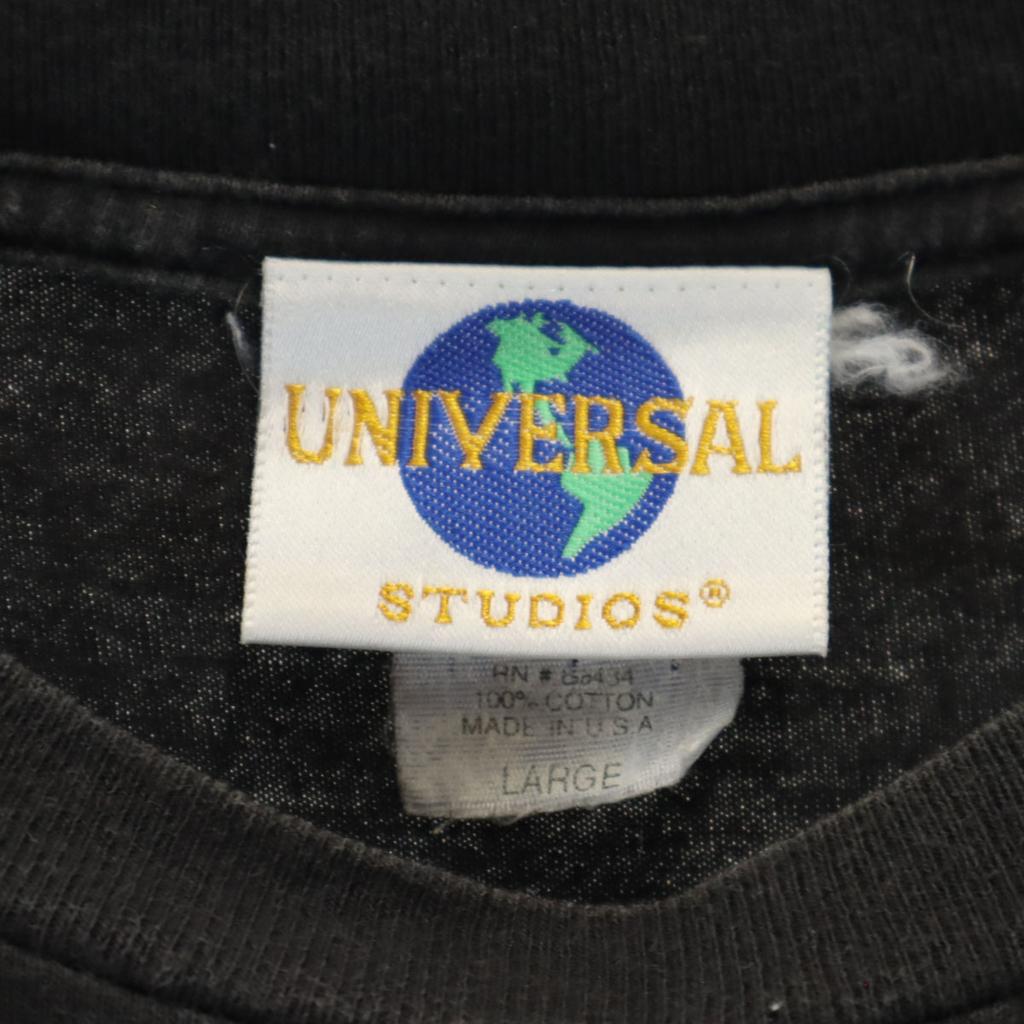 UNIVERSAL STUDIOS BLUE MAN GROUP 90s Made In USA Old Short Sleeve T-shirt Men's Used