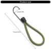 10Pcs Spirals Iron Elastics Drawstrings Hook Outdoor Tent Elastics Rope Hook Bungee Cord With Hook Tent Accessories