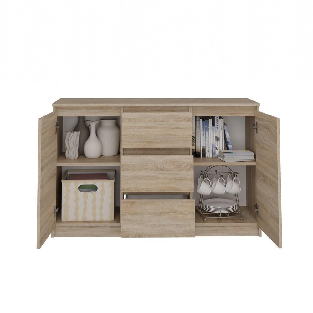 Malwa 2D3S SONOMA Chest of Drawers