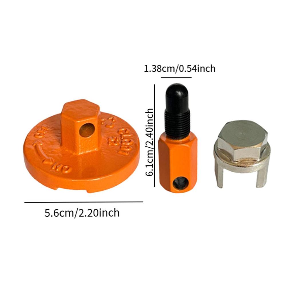 Piston Stop Clutch Replacement Flywheel 2 Cycle Chainsaw for 340 345 346 350 445 455 Stable Clutch Expander Tools