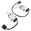 2Pcs Front Fan Control Module 4F0121003F Precise Operation Engine Cooling Fan Control Module for A6