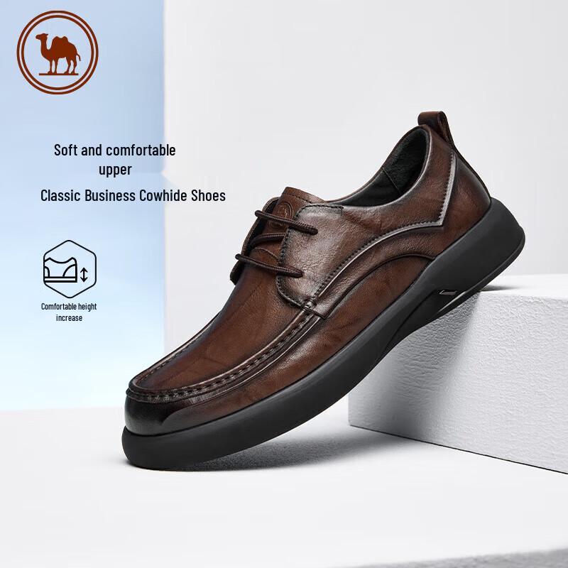 Camel Men s P15A155003 Leather Derby Shoes EU 40