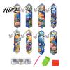 DIY Craft Kits for Adults Faux Diamond Art Bookmark Kit Halloween Book Marker Pumpkin And Ghost Pattern Animal Bird Page Crafting Kit Adults,