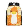 Chibi Monster Raids Again Backpack for Men Women Cool High School Work Daypack Cute Laptop Computer Canvas Bags Outdoor