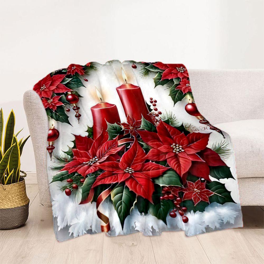 Christmas 11 Blanket Soft & Cozy Perfect for Couch Bed Office Chair Four Seasons Universal Stylish Decor Birthday Christmas Gift Blanket