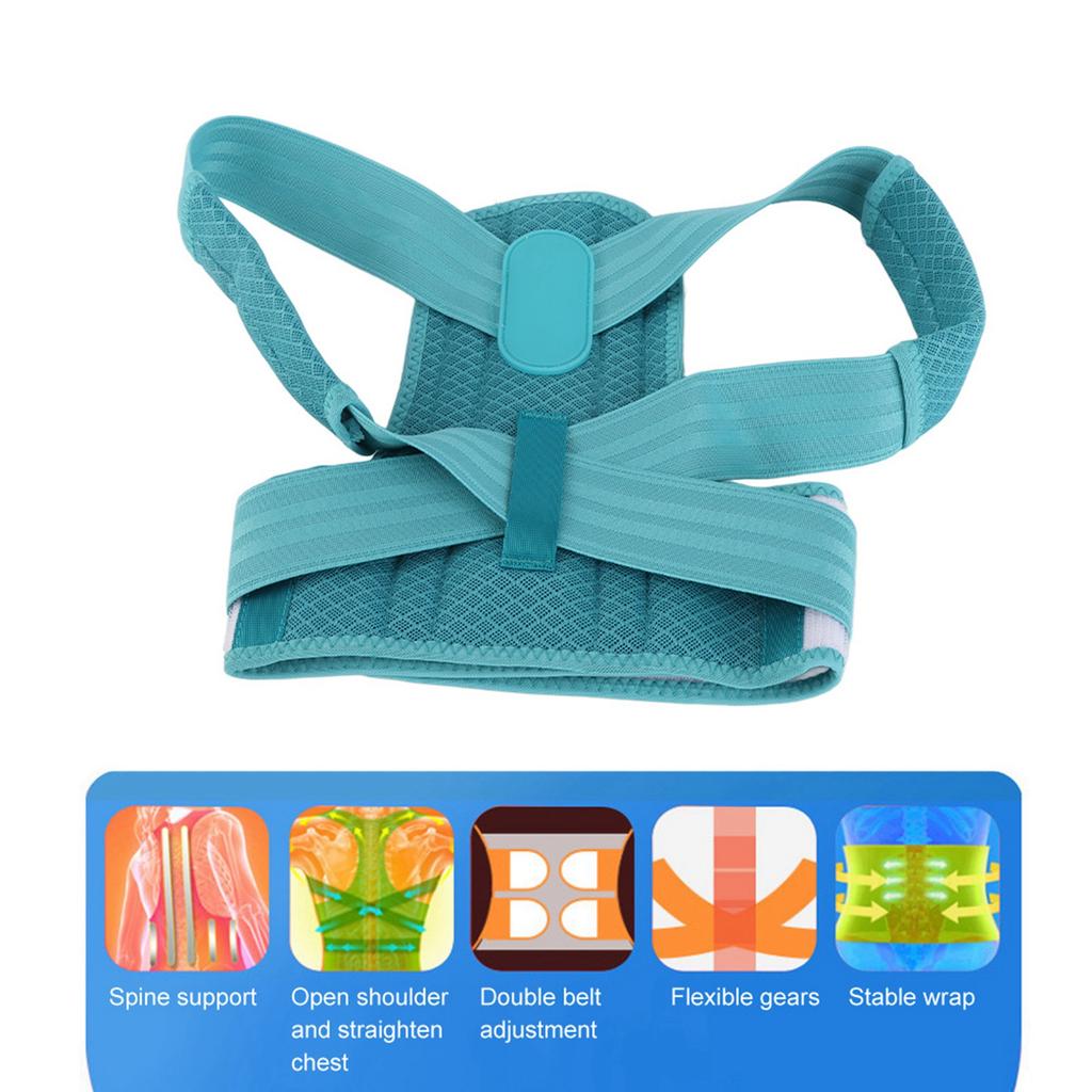 Kinder Buckel Korrektur Gürtel Haltungskorrektor Orthese Rücken Wirbelsäule Stützgürtel XL