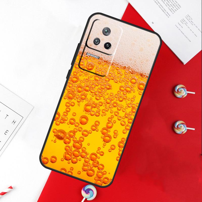 Ein Glas Bier Alkohol Hülle Für Xiaomi 11T 12T 13T 14T Pro 13 14 15 Ultra POCO X7 Pro X3 X5 X6 F5 F6 M6 Pro Hülle