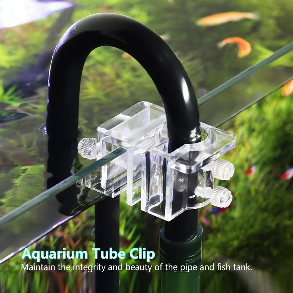 20mm Acrylic Aquarium Hose Tube Fixing Pipe Clip Holder Clamp