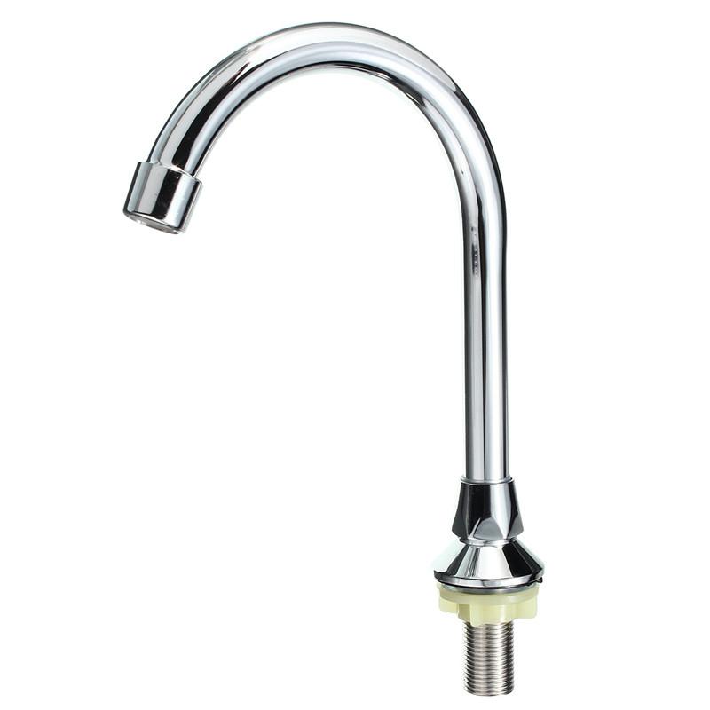 Bathroom Basin Faucet Switch Control By Floor Foot Pedal Valves Copper Single Cold Tap Kichen Foot-operated Faucet Bathroom