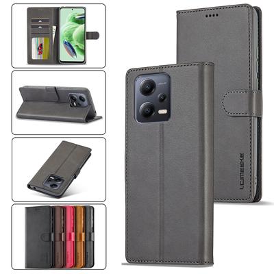 Capa de couro flip para XiaoMi 13T 12T Redmi Note 13 12S 11S 10S 13C 12 11 10 Pro Plus 5G capa carteira Mi Poco X6 X5 5G M6 Pro