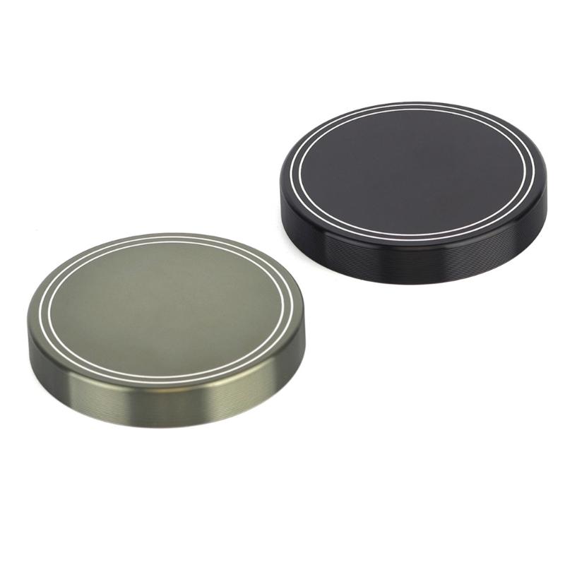 Premium Aluminum Digital Camera Lens Cap Cover Featuring Anodized Finish and Velvet Lining for Photagraphy Accessories
