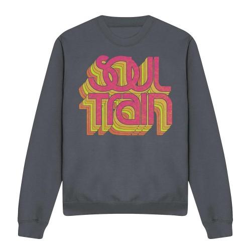 BET Unisex Adult Soul Train Vibing Logo Sweatshirt
