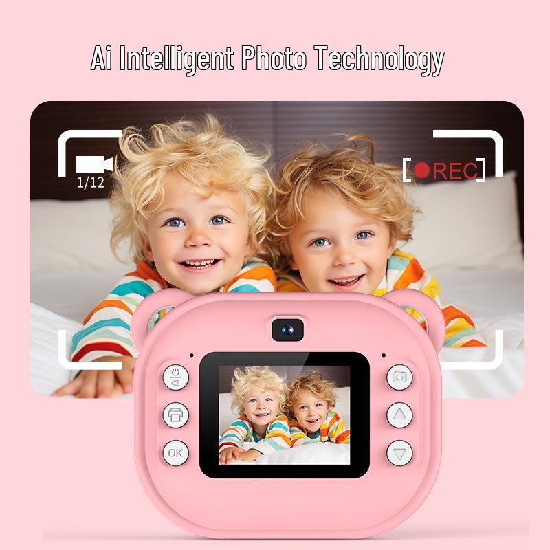 Y600 Kids Polaroid Camera: Digital Photo Toy for Girls