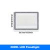 Waterproof Outdoor LED Lamps Floodlight 50W 100W 200W 300W 500W AC220V Garden Decoration Lighting Modern LED Outdoor Cool Lights
