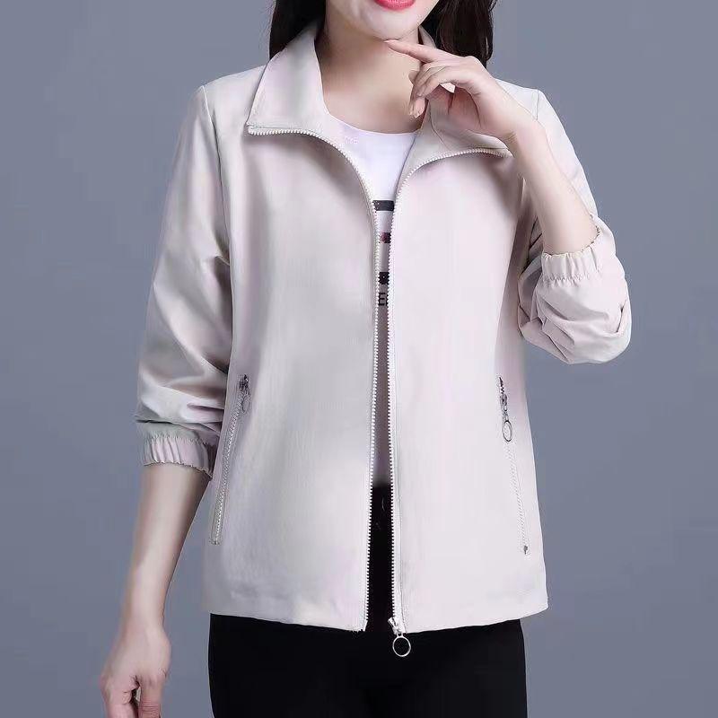 Women's Double-Layer Loose Slimming Casual Jacket - Korean Style Versatile Short Jacket for Spring and Autumn 2025.