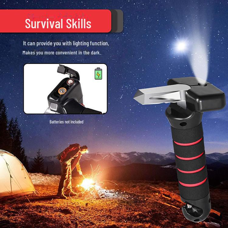 Multifunktionaler Auto-Nothammer mit Armlehne