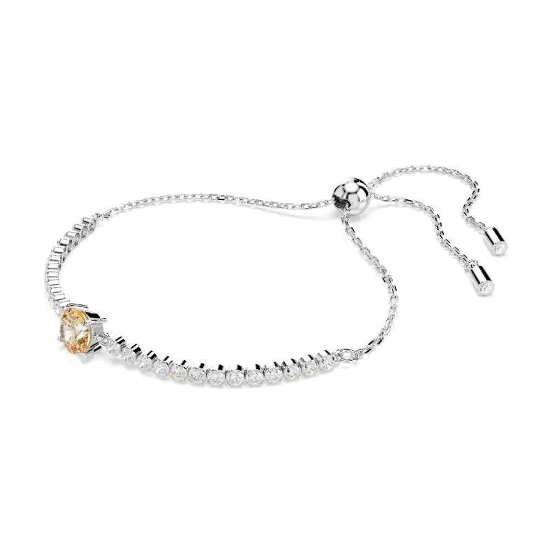 

Swarovski Matrix Claw Set Design Metal Bracelet Women bracelets Silver 5690694 Box (Random Color)