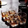 Jiwu Senlin Square Whiskey & Beverage Glass Set, 6-Piece