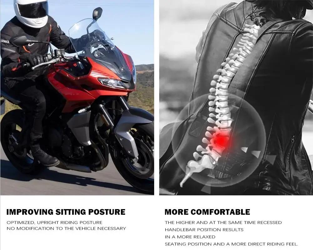 For BMW R1300GS Motorcycle Handlebar Riser Drag Handle Bar Clamp Extend Adapter R1300 GS 2025- Accessories Handlebar Riser