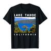 Lake Tahoe California Emerald Bay Sweatshirt New Design Unique T Shirt Cotton Male Tops Tees Hip Hop