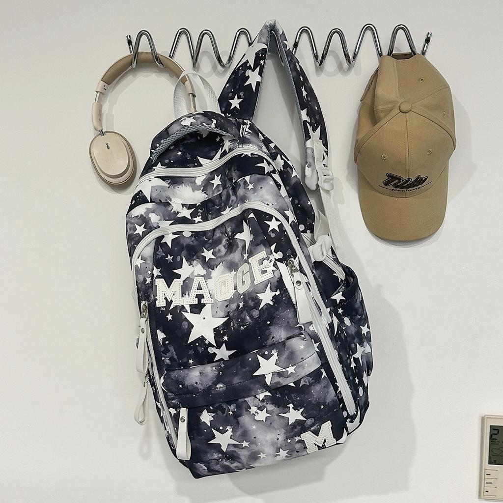 Schoolbag1011 new simple fashion large capacity junior high school student schoolbag leisure simple computer travel backpack