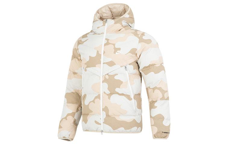 

Nike Athleisure Puffer Jacket Men s Light Bone DQ4936-072 L