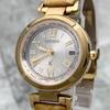 Used Operation CITIZEN xC Citizen Cross Sea Eco Drive Titanium EC1115-08A Gold Happy Flight Watch