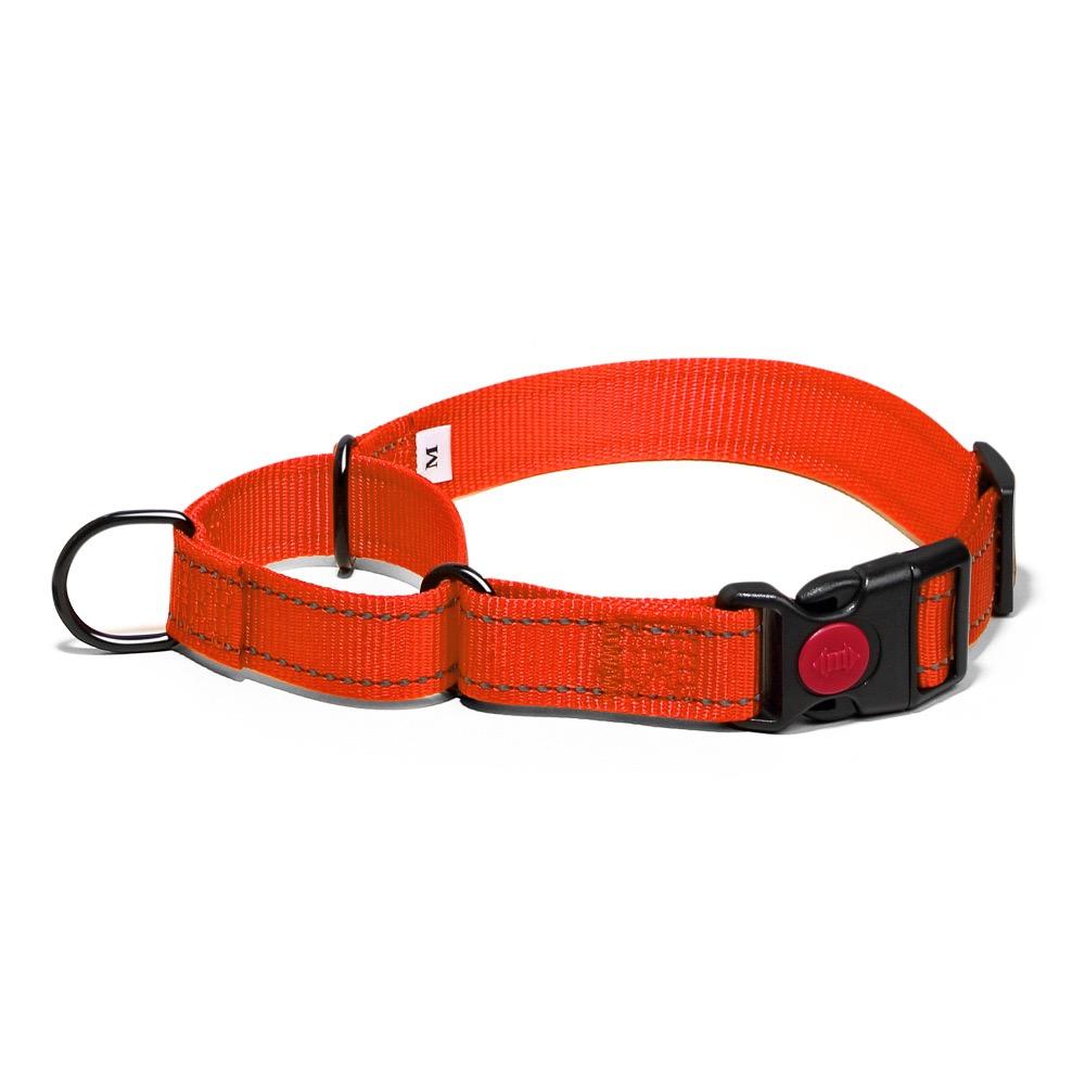 Adjustable Pet Dog Collars Safety Lock On Nylon Golden Retriever Neck Leash Accessories Outdoor 2 in 1 P Chain Pet Supplies