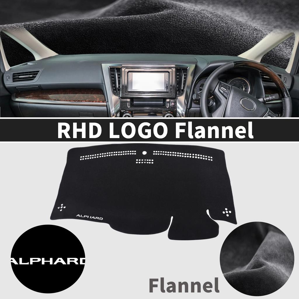 fit for Toyota Alphard Vellfire 30 AH30 2015- RHD Dashmat Dashboard Cover Pad Protective Carpet Accessories DashMat Sunshade