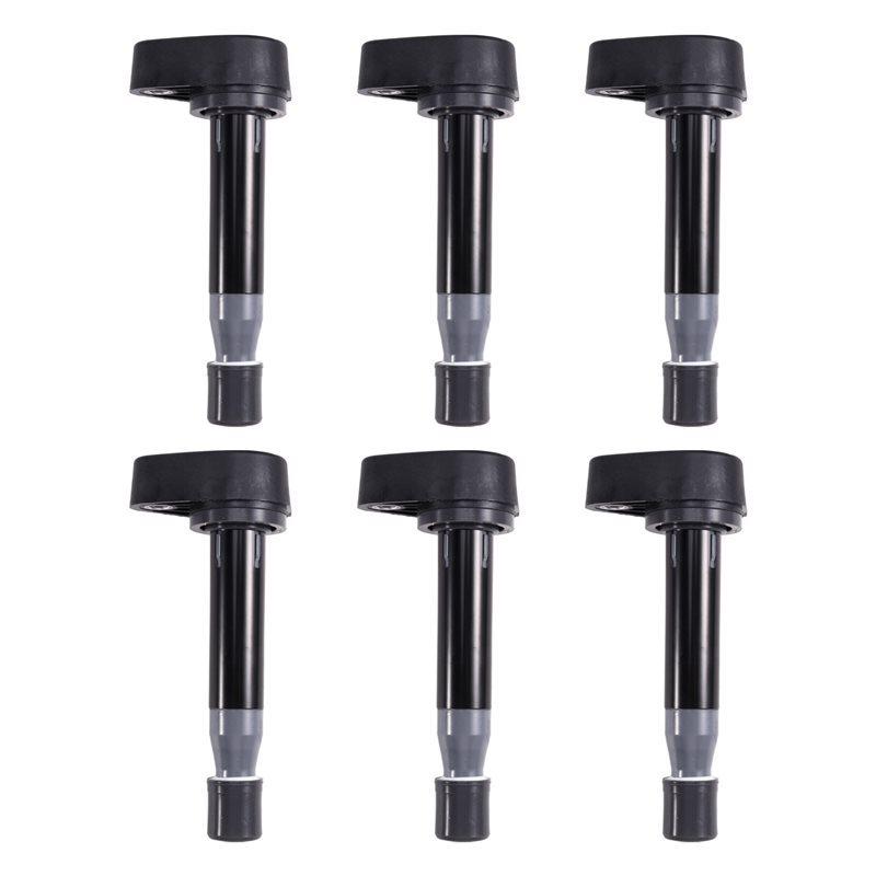 Car Ignition Coil Set- 6 Pieces For Honda Accord Civic Pilot Acura CL EL MDX RL TL 1999-2011(30520-P8E-A01 30520-PVF-A01)