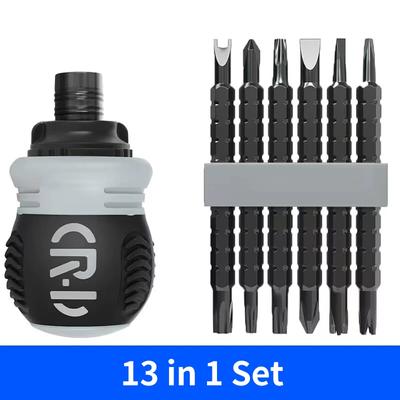 Mini Magnetic Ratchet Screwdriver Phillips Slotted Labor Saving Reversing Hand Tool For Construction And Industrial Use